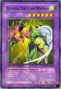 Elemental HERO Flame Wingman: Mattel Action Figure Promos: Series 3