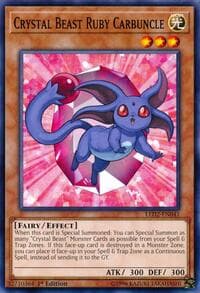 Crystal Beast Ruby Carbuncle: Legendary Duelists: Ancient Millennium