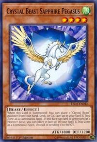 Crystal Beast Sapphire Pegasus: Legendary Duelists: Ancient Millennium