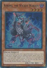 Ahrima, the Wicked Warden: Structure Deck: Lair of Darkness