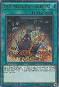 Pre-Preparation of Rites: Battles of Legend: Relentless Revenge