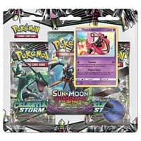 Celestial Storm 3 Pack Booster Blister [Tapu Lele]: Celestial Storm