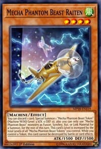 Mecha Phantom Beast Raiten: 2018 Mega-Tins Mega Pack