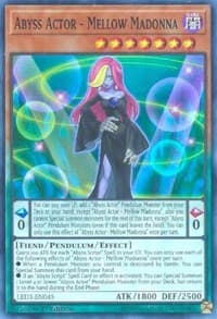 Abyss Actor - Mellow Madonna: Legendary Duelists: White Dragon Abyss