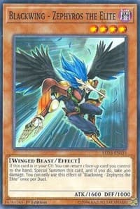Blackwing - Zephyros the Elite: Legendary Duelists: White Dragon Abyss