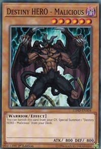 Destiny HERO - Malicious: Legendary Hero Decks