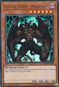 Destiny HERO - Malicious (UR): Legendary Hero Decks