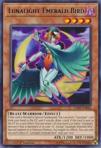 Lunalight Emerald Bird: Legendary Duelists: Sisters of the Rose