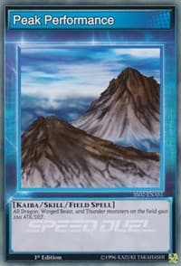 Peak Performance: Speed Duel Decks: Duelists of Tomorrow