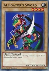 Alligator's Sword: Speed Duel Decks: Duelists of Tomorrow