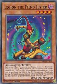 Legion the Fiend Jester: Speed Duel Decks: Destiny Masters