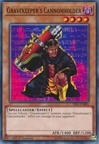 Gravekeeper's Cannonholder: Speed Duel Decks: Destiny Masters