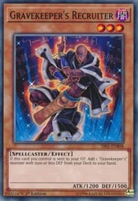 Gravekeeper's Recruiter: Speed Duel Decks: Destiny Masters