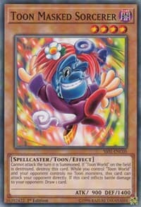 Toon Masked Sorcerer: Speed Duel Decks: Destiny Masters