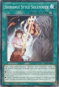 Shiranui Style Solemnity: Savage Strike