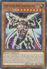 Super Armored Robot Armed Black Iron "C": Savage Strike