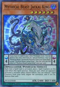 Mythical Beast Jackal King: The Infinity Chasers