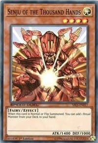 Senju of the Thousand Hands: Speed Duel: Arena of Lost Souls