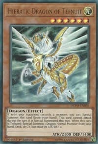 Hieratic Dragon of Tefnuit: Duel Power