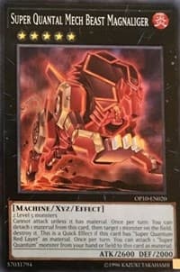 Super Quantal Mech Beast Magnaliger: OTS Tournament Pack 10