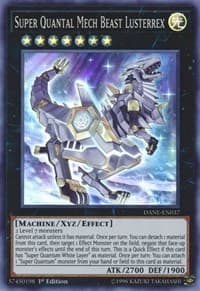 Super Quantal Mech Beast Lusterrex: Dark Neostorm
