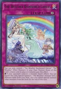 The Weather Rainbowed Canvas: Dark Neostorm