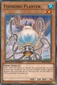 Fishborg Planter: Speed Duel: Attack from the Deep
