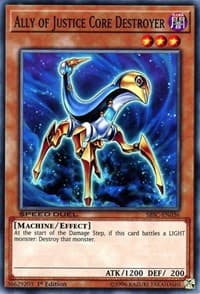 Ally of Justice Core Destroyer: Speed Duel: Scars of Battle