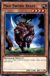 Mad Sword Beast: Speed Duel Decks: Ultimate Predators