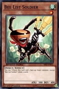 Bee List Soldier: Speed Duel Decks: Ultimate Predators