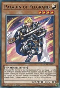 Paladin of Felgrand: Structure Deck: Rokket Revolt