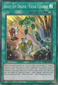 Boot-Up Order - Gear Charge: Fists of the Gadgets