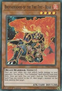 Brotherhood of the Fire Fist - Bear: Fists of the Gadgets