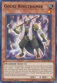 Gouki Ringtrainer: 2019 Gold Sarcophagus Tin Mega Pack