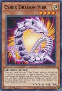 Cyber Dragon Vier: 2019 Gold Sarcophagus Tin Mega Pack