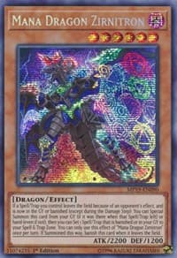 Mana Dragon Zirnitron: 2019 Gold Sarcophagus Tin Mega Pack