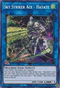 Sky Striker Ace - Hayate: 2019 Gold Sarcophagus Tin Mega Pack