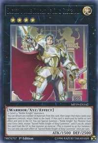 Sacred Noble Knight of King Custennin: 2019 Gold Sarcophagus Tin Mega Pack