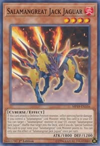 Salamangreat Jack Jaguar: 2019 Gold Sarcophagus Tin Mega Pack