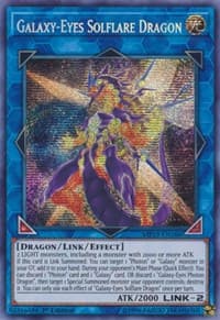Galaxy-Eyes Solflare Dragon: 2019 Gold Sarcophagus Tin Mega Pack