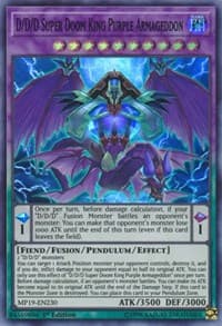D/D/D Super Doom King Purple Armageddon: 2019 Gold Sarcophagus Tin Mega Pack
