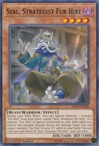 Seal, Strategist Fur Hire: 2019 Gold Sarcophagus Tin Mega Pack