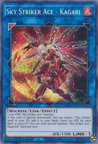 Sky Striker Ace - Kagari: 2019 Gold Sarcophagus Tin Mega Pack