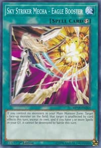 Sky Striker Mecha - Eagle Booster: 2019 Gold Sarcophagus Tin Mega Pack