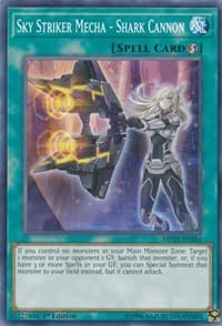 Sky Striker Mecha - Shark Cannon: 2019 Gold Sarcophagus Tin Mega Pack