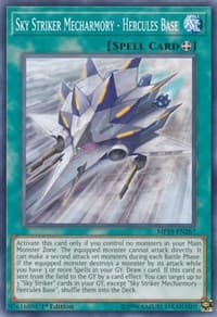 Sky Striker Mecharmory - Hercules Base: 2019 Gold Sarcophagus Tin Mega Pack