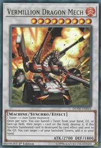 Vermillion Dragon Mech: Duel Devastator