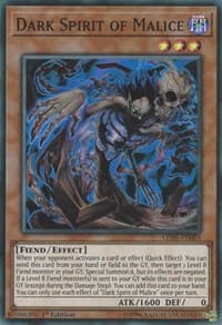 Dark Spirit of Malice: Legendary Duelists: Immortal Destiny