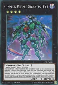 Gimmick Puppet Gigantes Doll: Legendary Duelists: Immortal Destiny