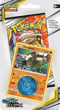 Cosmic Eclipse Single Pack Blister [Terrakion]: Cosmic Eclipse
